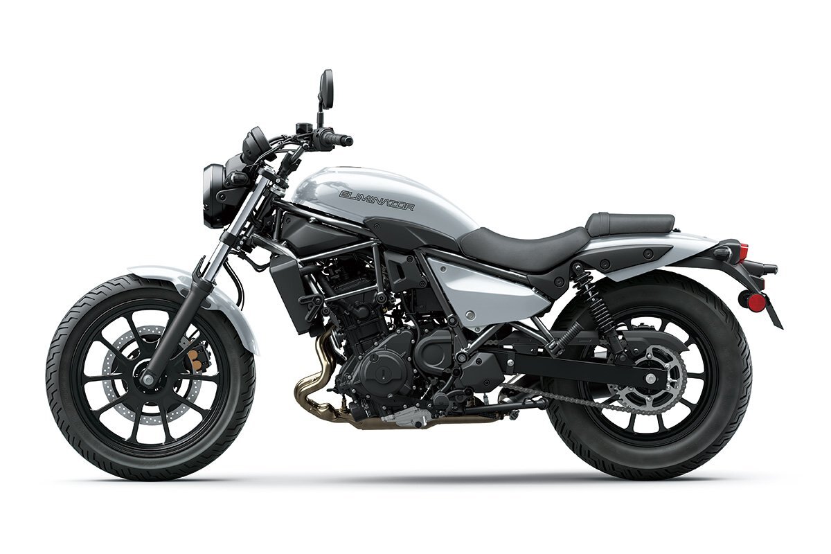 2024 Kawasaki ELIMINATOR 500 PEARL ROBOTIC WHITE