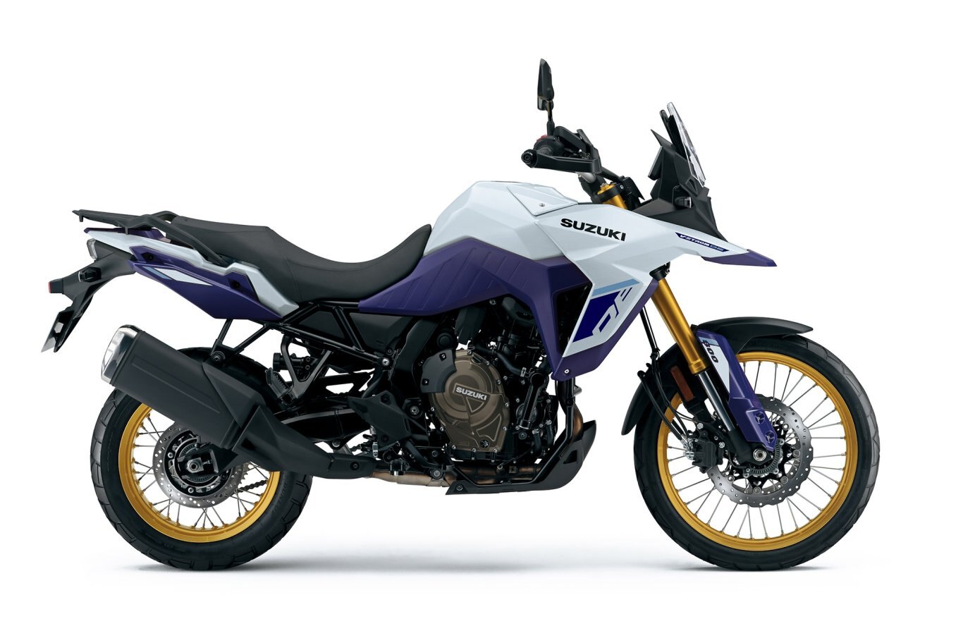 2024 Suzuki V STROM 800DE Pearl Tech White