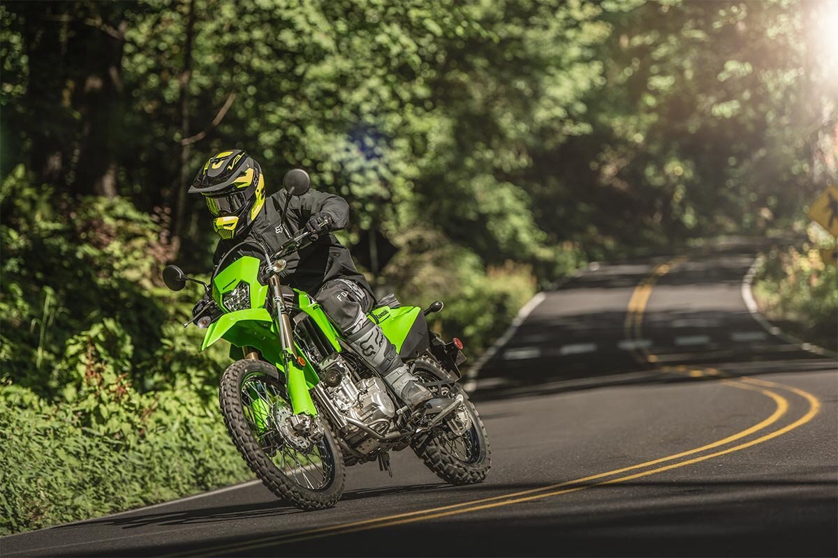 2025 Kawasaki KLX300 Battle Gray