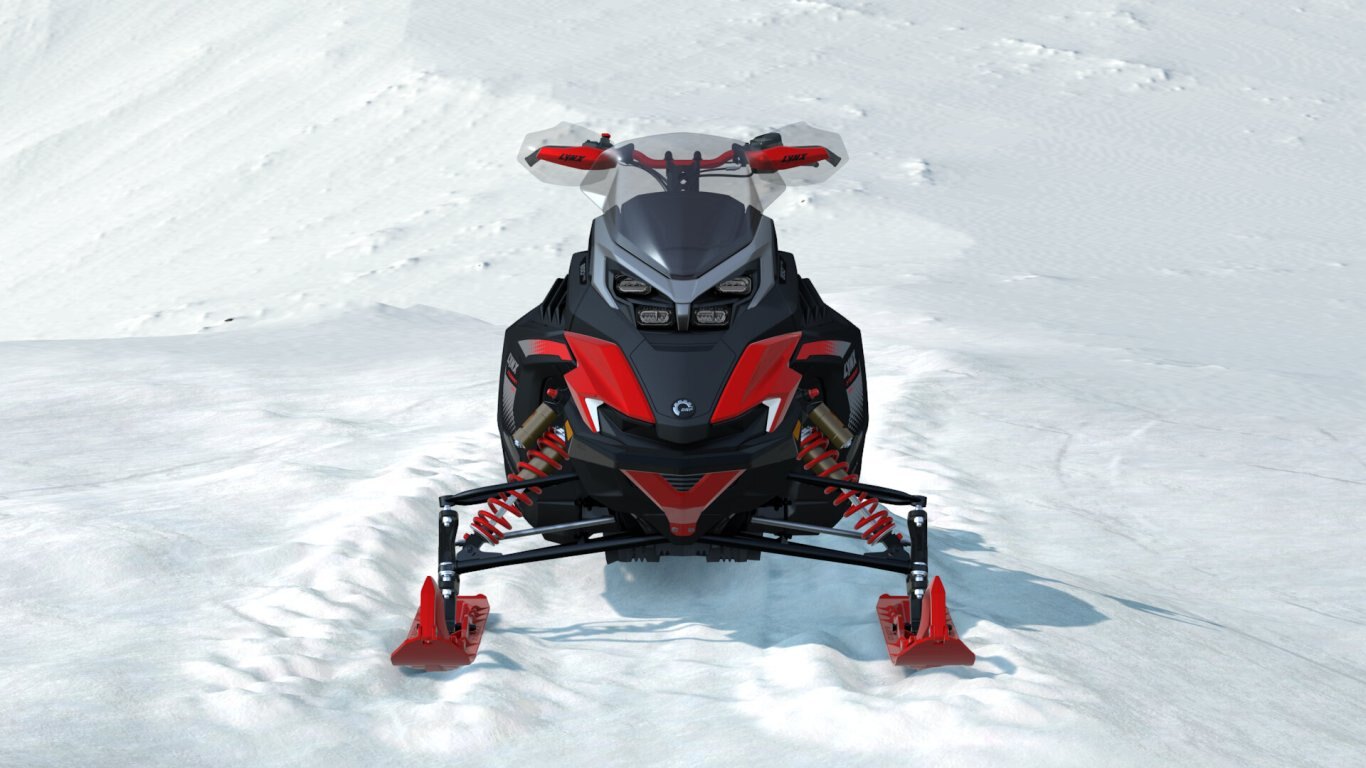 2026 Lynx XTERRAIN RE Rotax® 850 E TEC Viper Red / Black