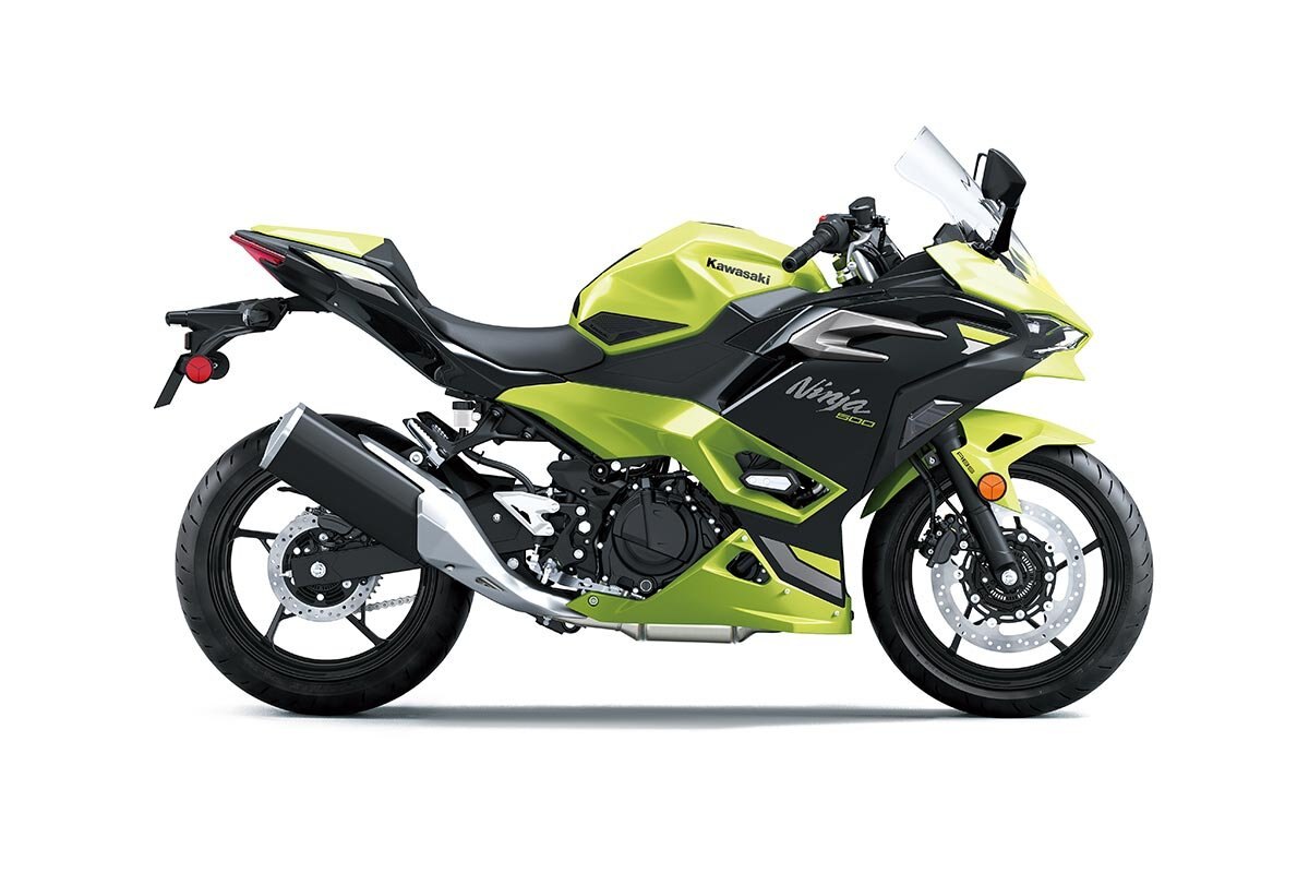 2026 Kawasaki NINJA 500 SE Metallic Yellowish Green / Ebony