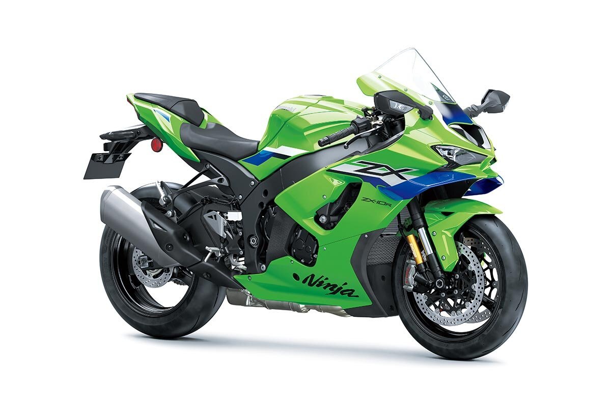 きち 2026 Kawasaki NINJA ZX-10R Lime Green / Blue 24 | Power Sports
