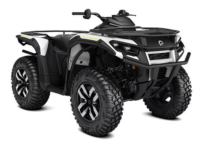2027 Can Am Outlander Electric White