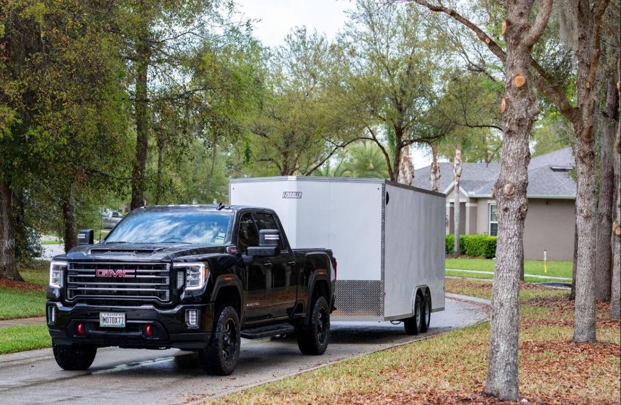 E Z Hauler ENCLOSED 8.5x16 WIDE CARGO TRAILERS