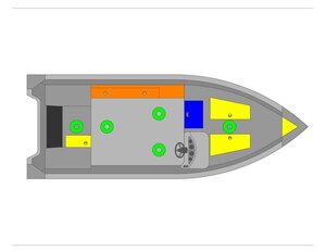 2025 Mirrocraft Outfitter Series Fishing 165SC O