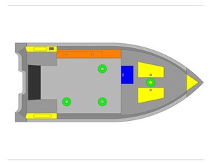 2025 Mirrocraft Outfitter Series Fishing 170SC O