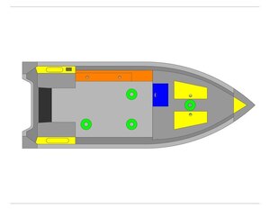 2025 Mirrocraft Outfitter Series Fishing 165T O