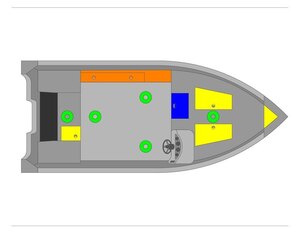 2025 Mirrocraft Outfitter Series Fishing 167T O