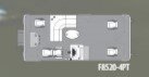 F8520 4 Point Montego Bay, 90 Hp Suzuki Package