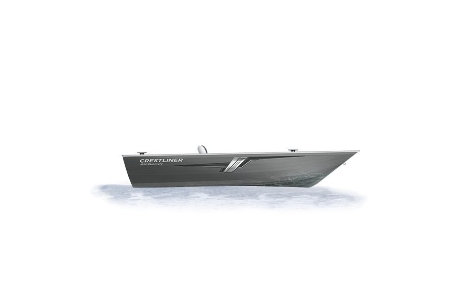 Crestliner 1650 Discovery TILLER Silver exterior
