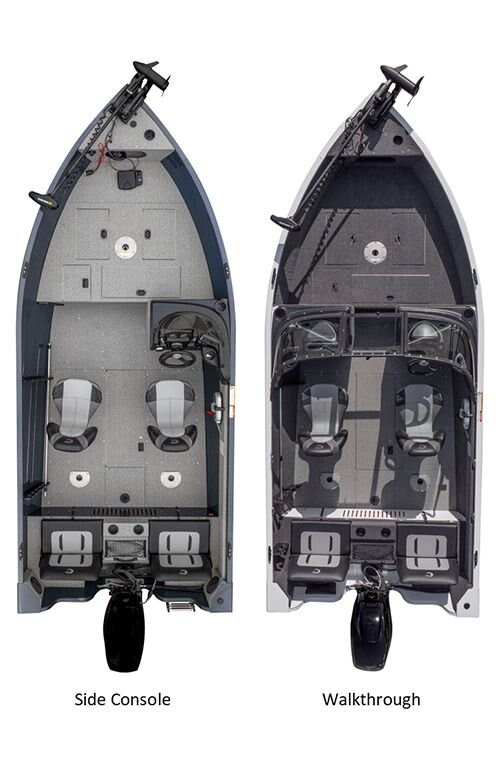 Crestliner 1650 Kodiak Black exterior