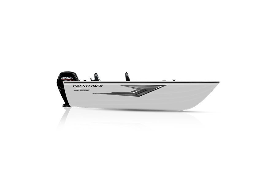 Crestliner 1850 Kodiak Tiller White exterior