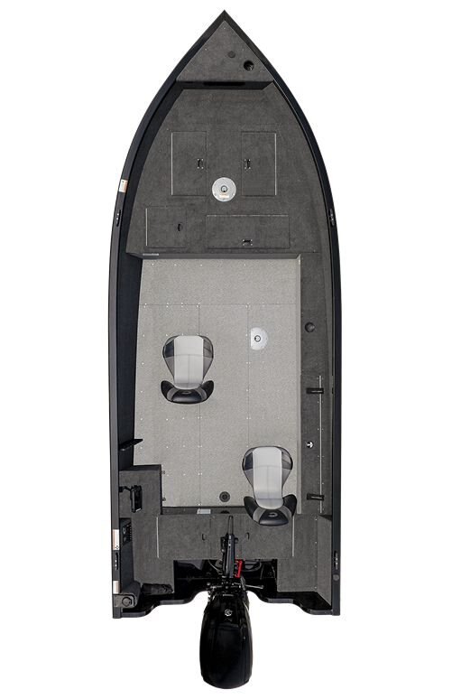 Crestliner 1850 Kodiak Tiller Silver exterior