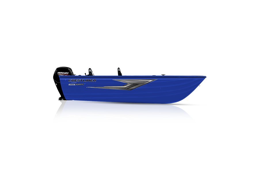 Crestliner 1850 Kodiak Tiller True Blue exterior