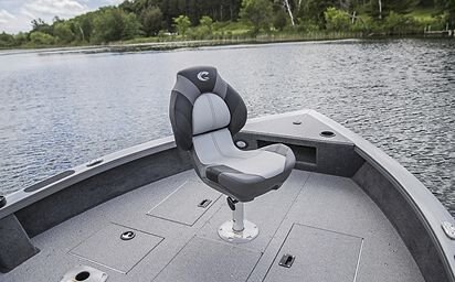 Crestliner 1850 PRO TILLER White base Silver accent