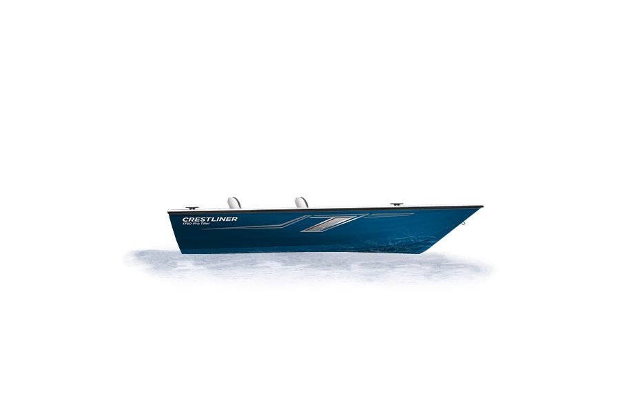 Crestliner 1750 PRO TILLER True Blue exterior