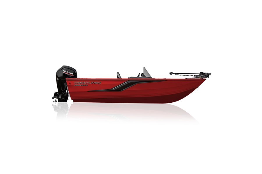 Crestliner 1750 Hawk Fire Red exterior