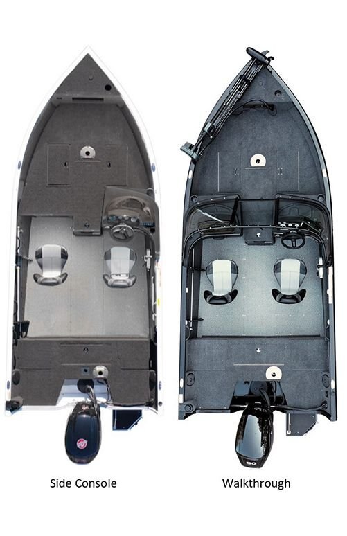 Crestliner 1650 Hawk White exterior