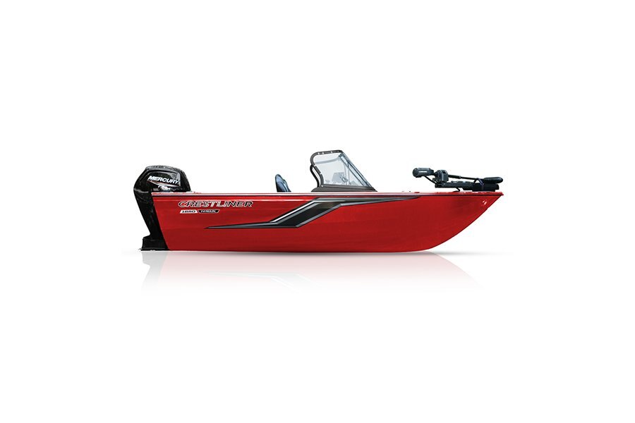 Crestliner 1650 Hawk Fire Red exterior