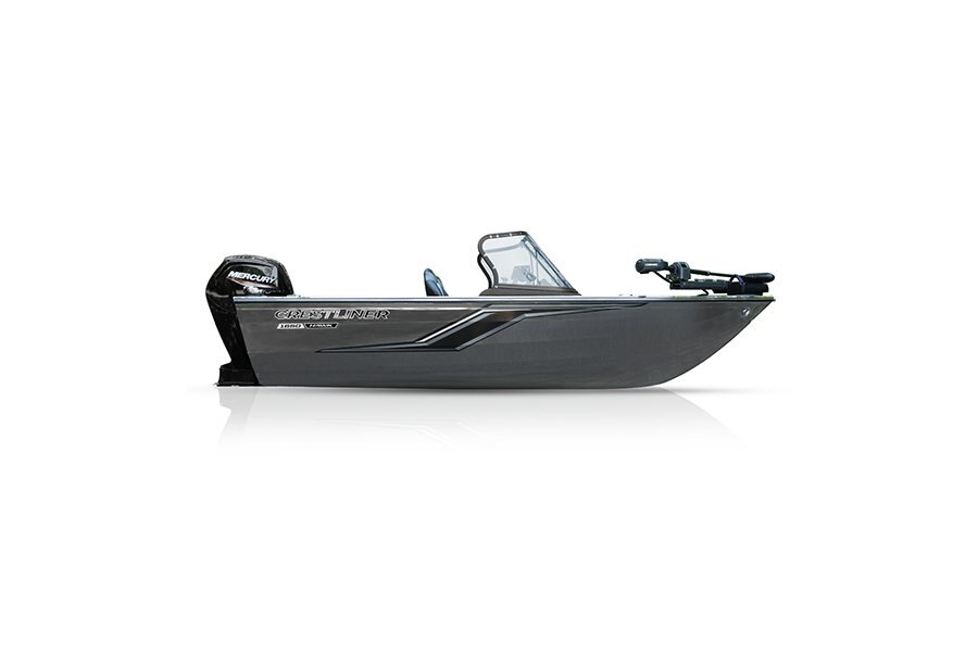 Crestliner 1650 Hawk Gun Metal exterior