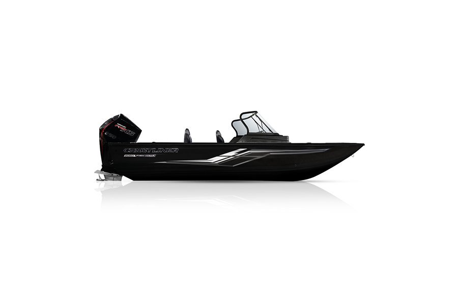 Crestliner 2050 FISH HAWK Black exterior