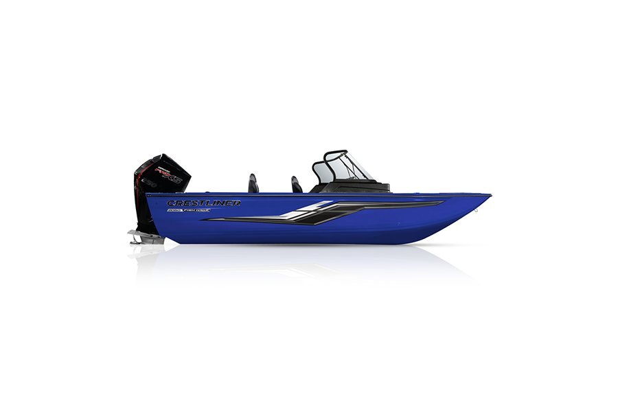 Crestliner 2050 FISH HAWK True Blue exterior