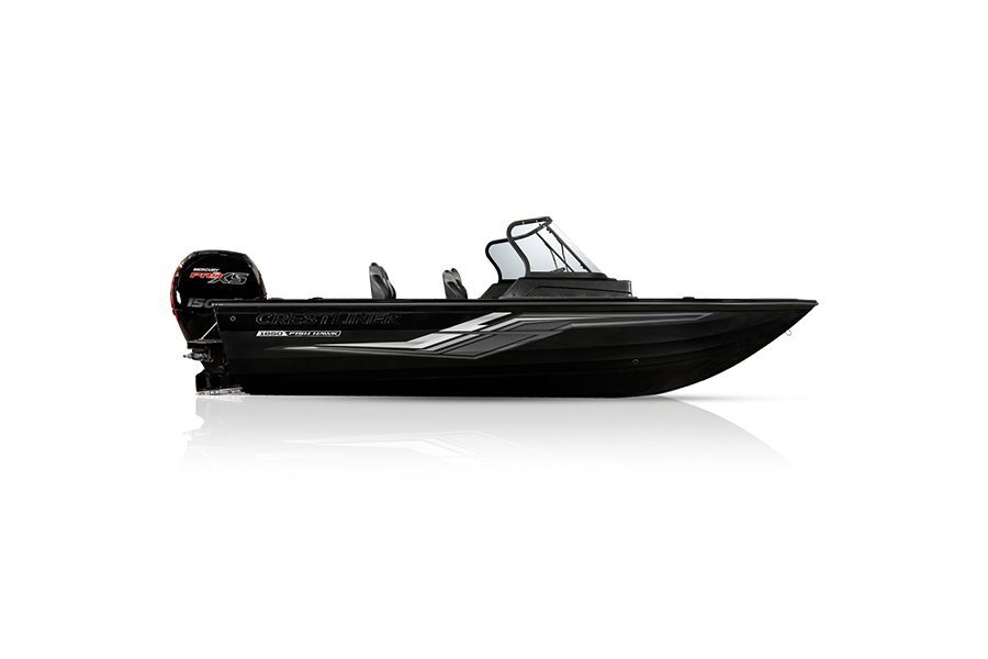 Crestliner 1850 FISH HAWK Black exterior