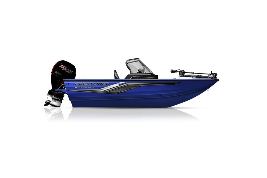 Crestliner 1750 FISH HAWK True Blue exterior