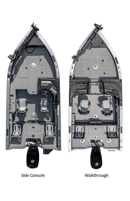 Crestliner 1750 FISH HAWK True Blue exterior