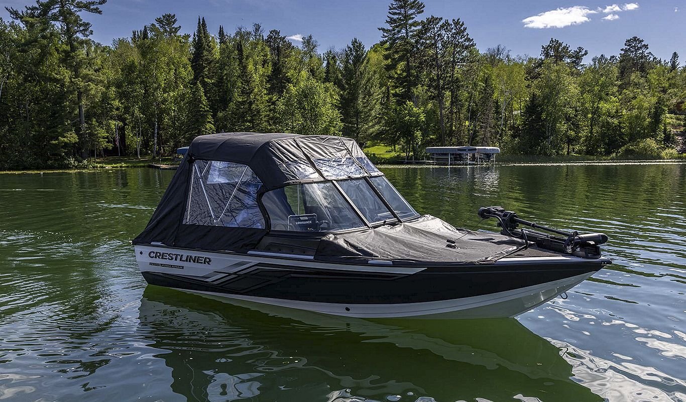 Crestliner 1750 FISH HAWK True Blue exterior
