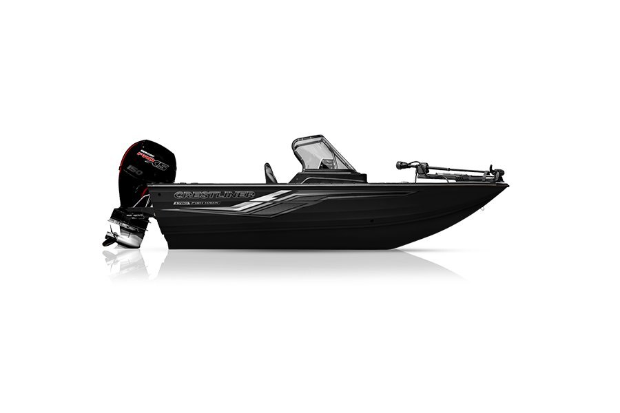 Crestliner 1750 FISH HAWK Black exterior