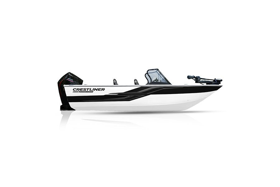 Crestliner 1950 SUPER HAWK White base Black accent