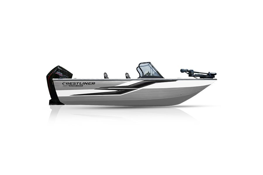 Crestliner 1950 SUPER HAWK Silver base White accent