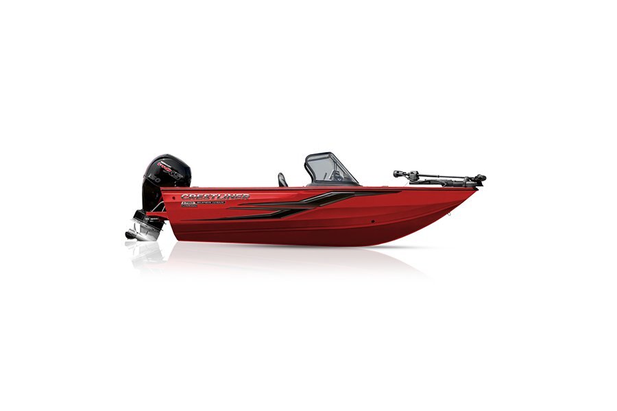 Crestliner 1750 SUPER HAWK Fire Red exterior