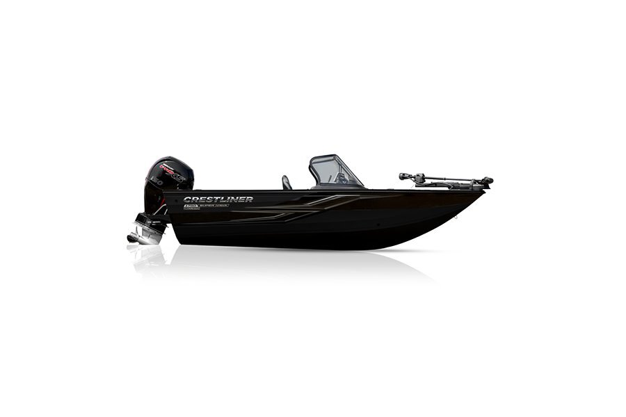 Crestliner 1750 SUPER HAWK Black exterior