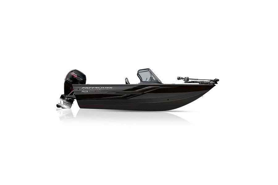 Crestliner 1750 SUPER HAWK Gun Metal base Black accent