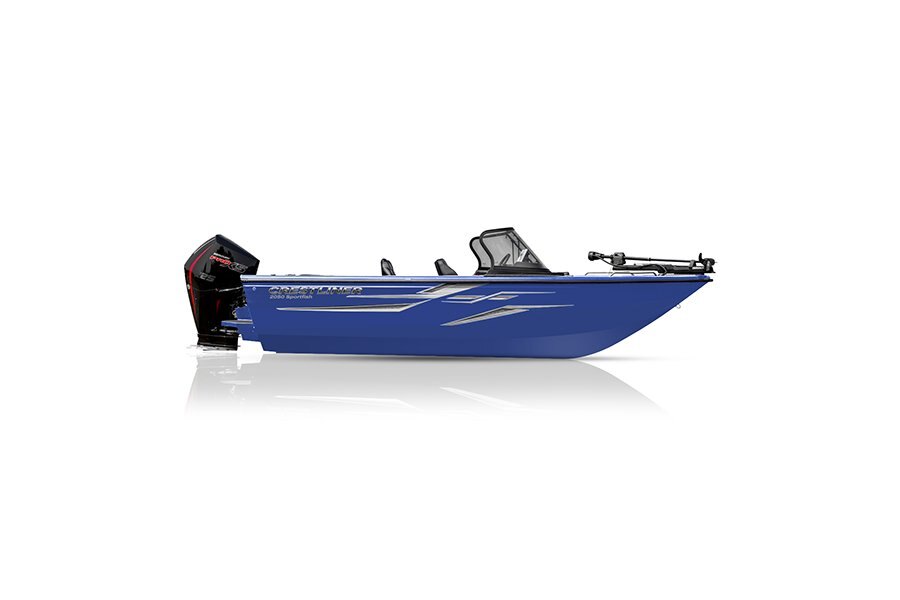 Crestliner 2050 SPORTFISH True Blue exterior