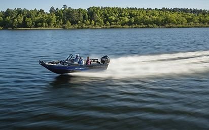 Crestliner 1850 SPORTFISH Black base Silver accent