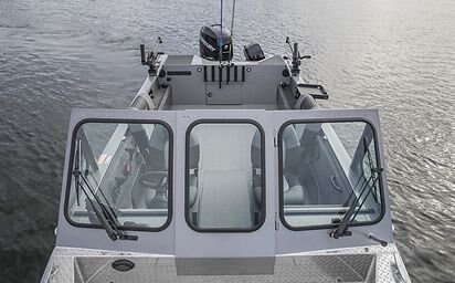 Crestliner 2050 COMMANDER Gun Metal exterior