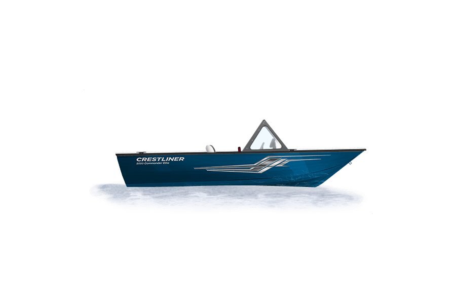 Crestliner 2050 COMMANDER ELITE True Blue exterior
