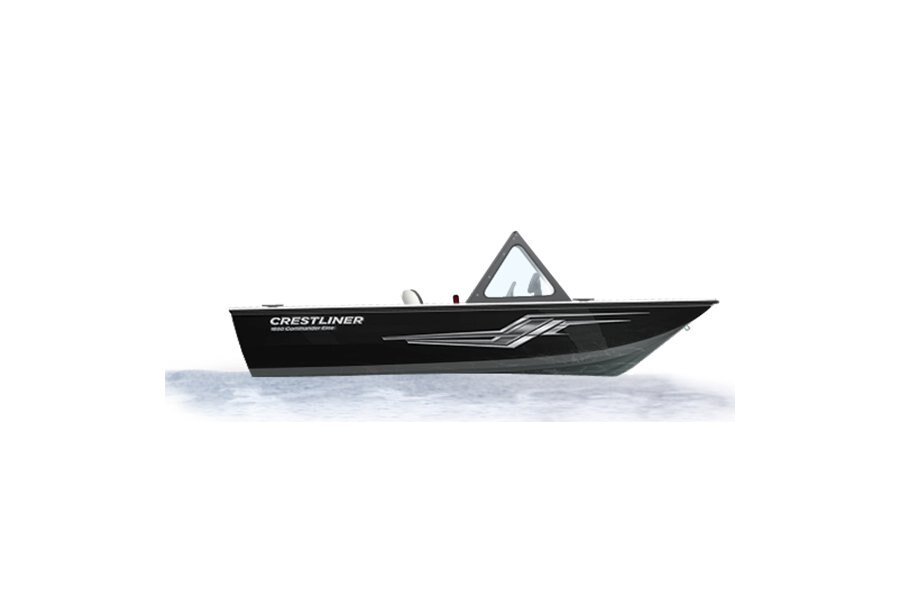 Crestliner 2050 COMMANDER ELITE Gun Metal base Black accent
