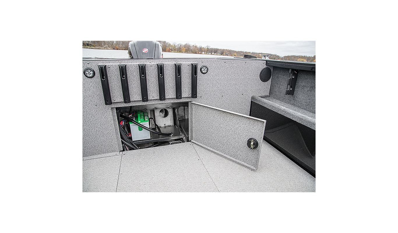 Crestliner 2050 COMMANDER ELITE Gun Metal base Black accent