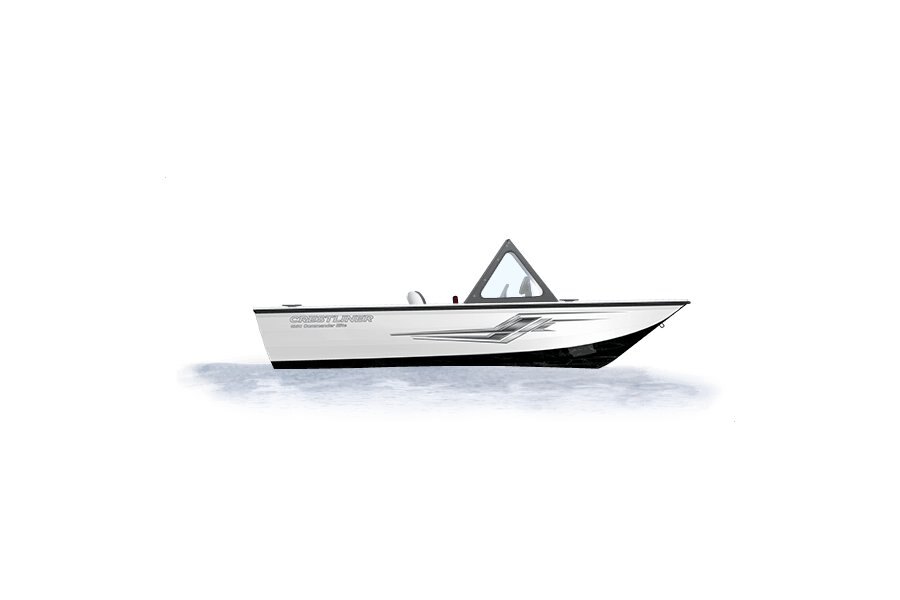 Crestliner 1850 COMMANDER ELITE Black base White accent