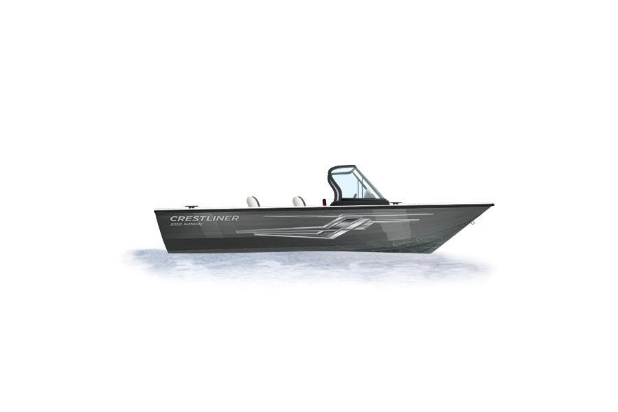 Crestliner 2050 AUTHORITY Gun Metal exterior