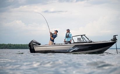 Crestliner 2050 AUTHORITY Gun Metal exterior