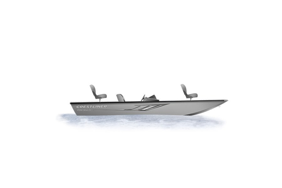 Crestliner 1700 STORM Unpainted exterior