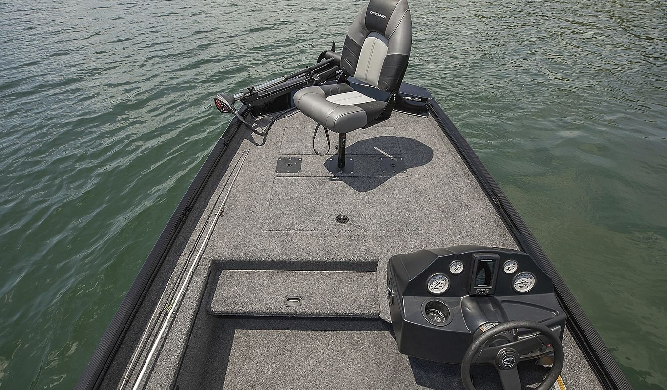 Crestliner 1700 RIDGE White exterior