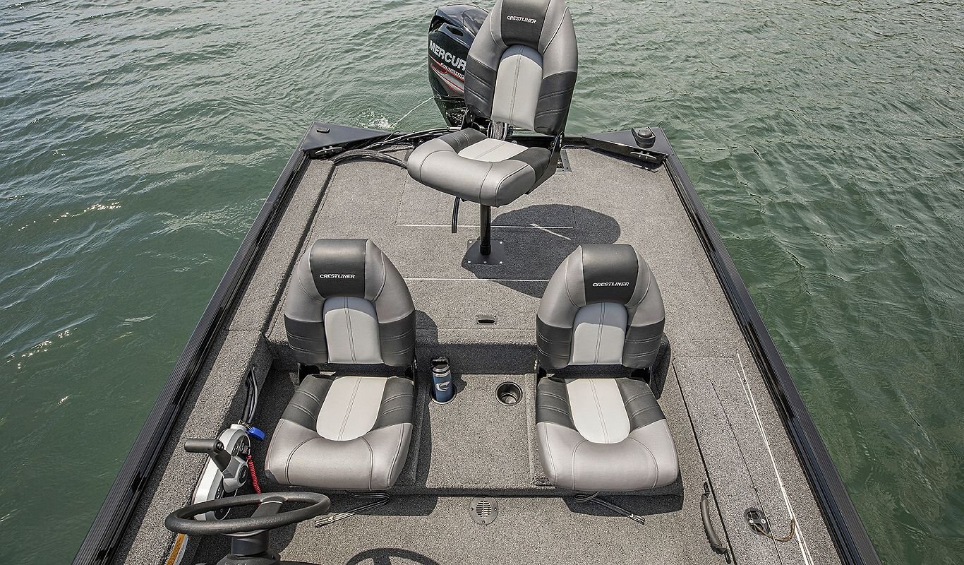 Crestliner 1700 RIDGE White exterior