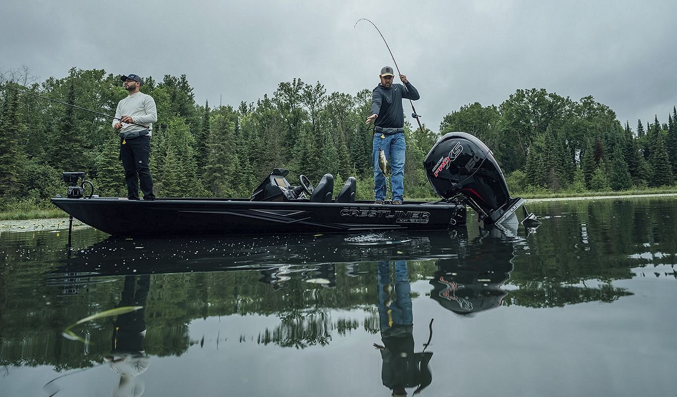 Crestliner 189 XF Black exterior