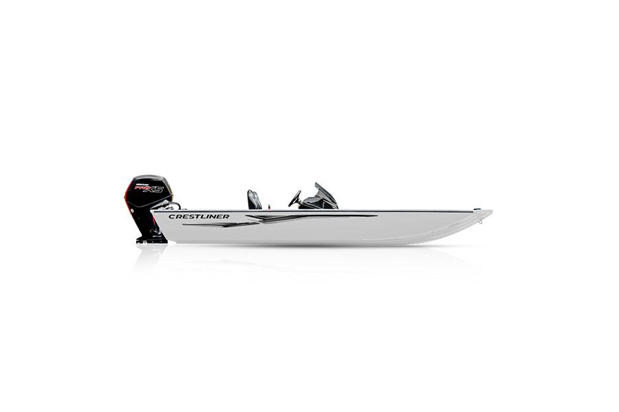 Crestliner 179 XF White exterior
